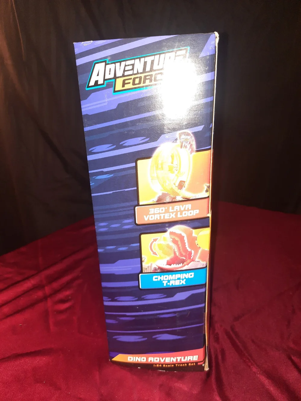 Adventure Force Dino Adventure Track Playset 360 Lava Vortex Loop